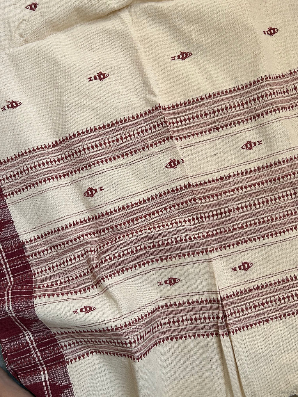 Handspun Handwoven Kotpad Kurta Dupatta Set