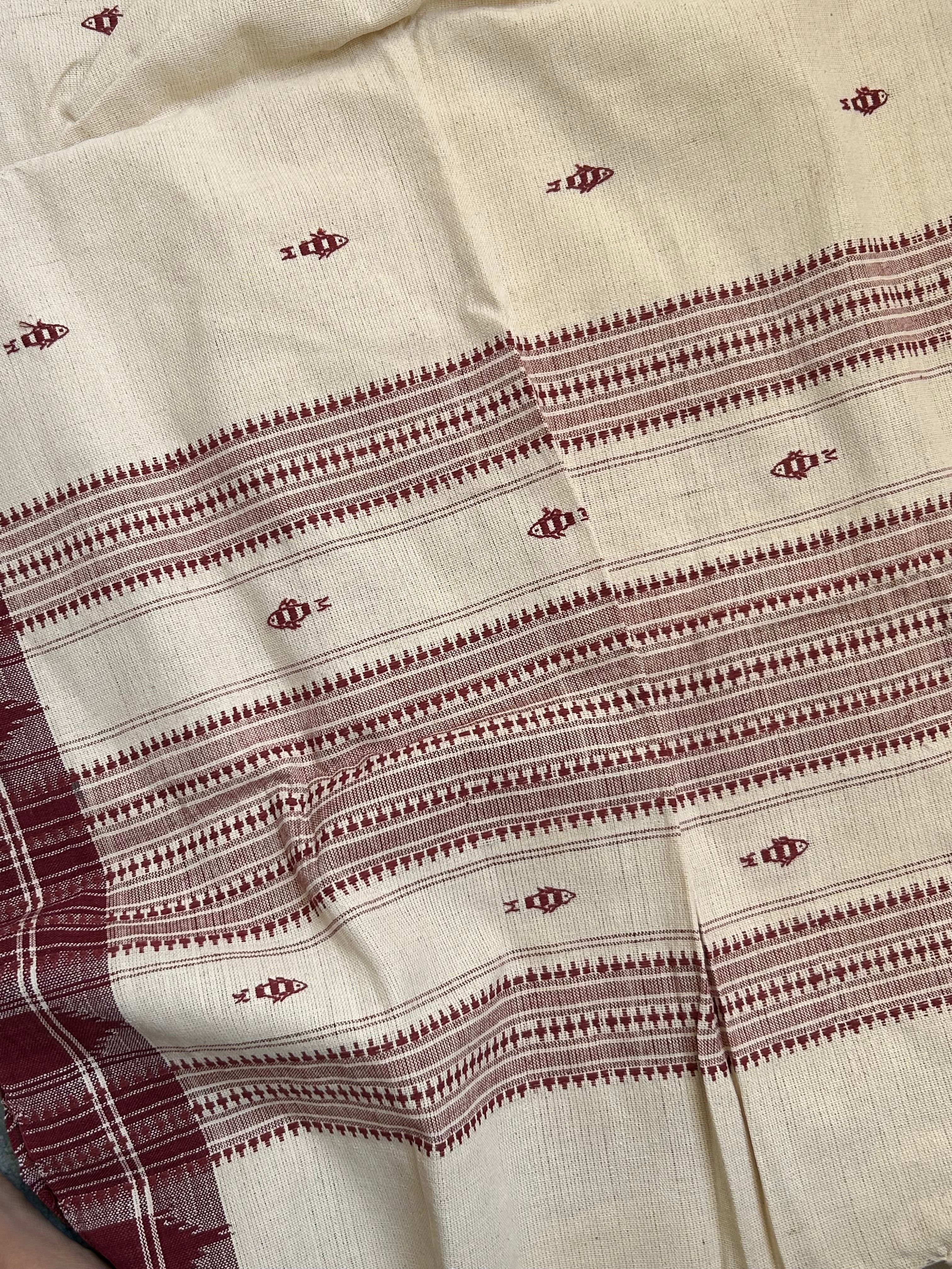 Handspun Handwoven Kotpad Kurta Dupatta Set