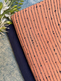 Handblock Cotton Kurta Bottom Set