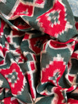 Handwoven Double Ikat Kurta Telia Dupatta Set