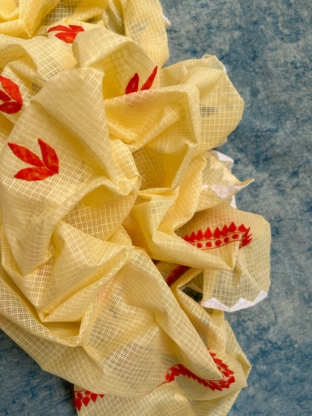 Handblock Handdone Applique Cotton Kota Suit