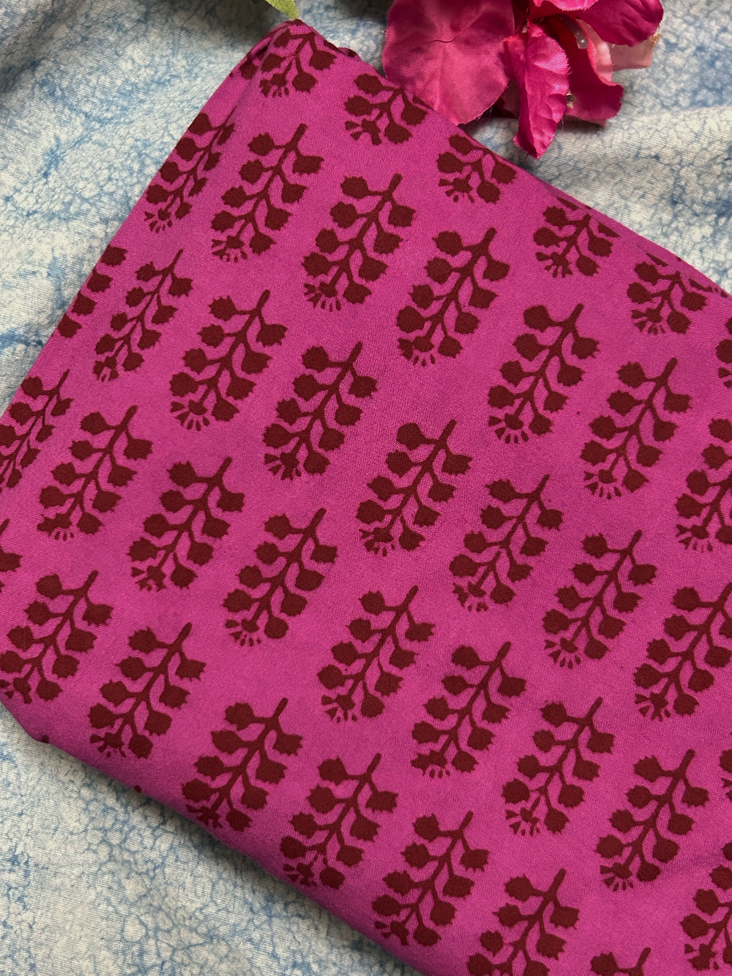 Handcrafted Cotton Fabric 2.5m