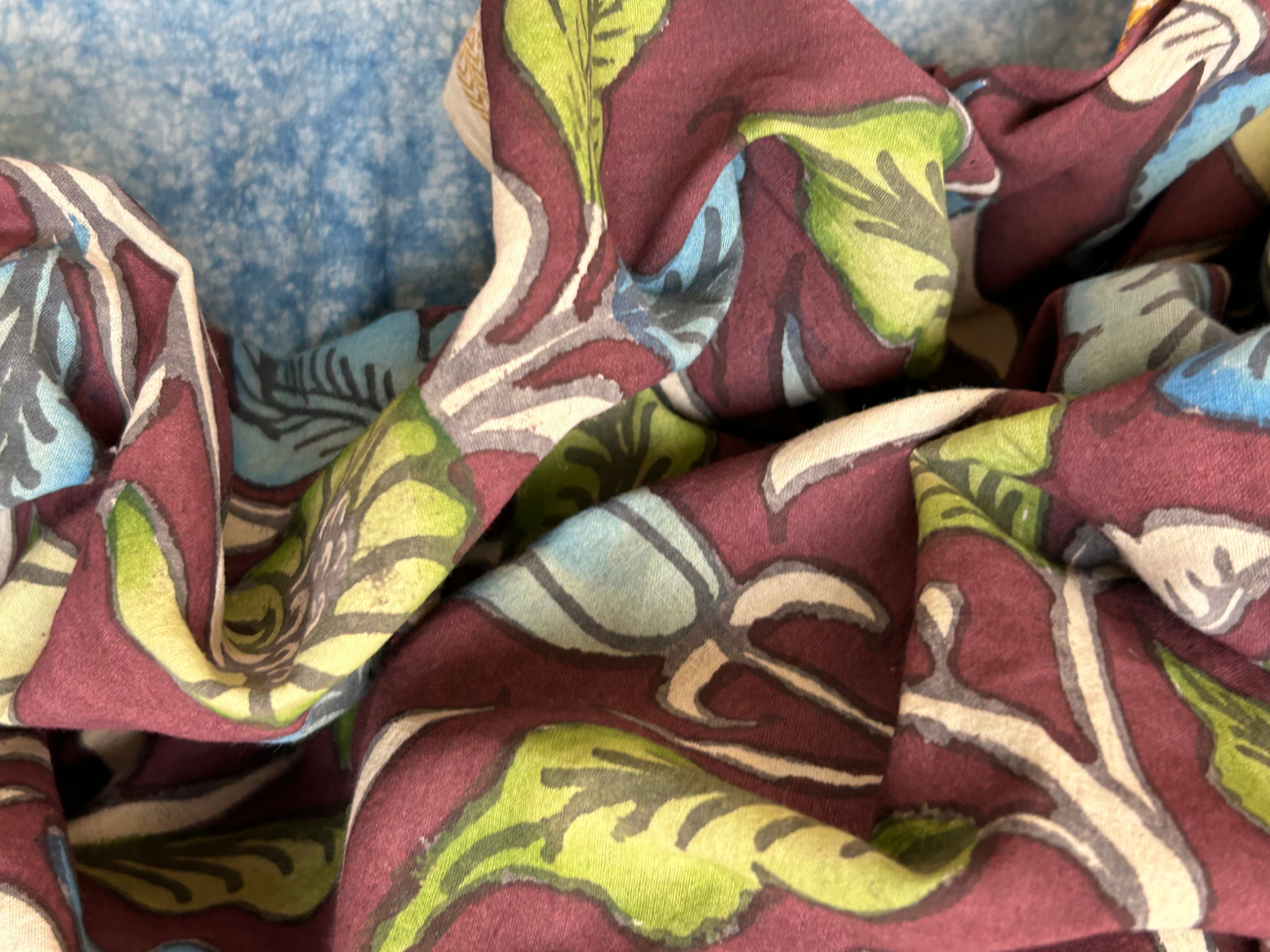 Handwoven Handcrafted Kalamkari Kurta Dupatta Set