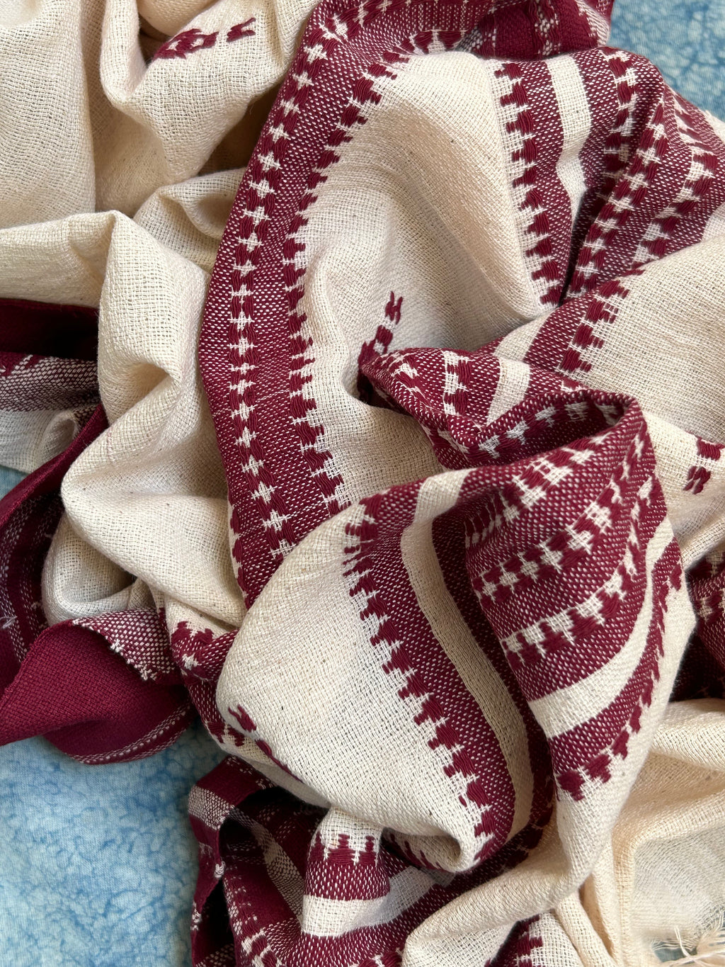 Handspun Handwoven Kotpad Kurta Dupatta Set