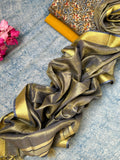 Handcrafted Kalamkari & Linen Dupatta Suit