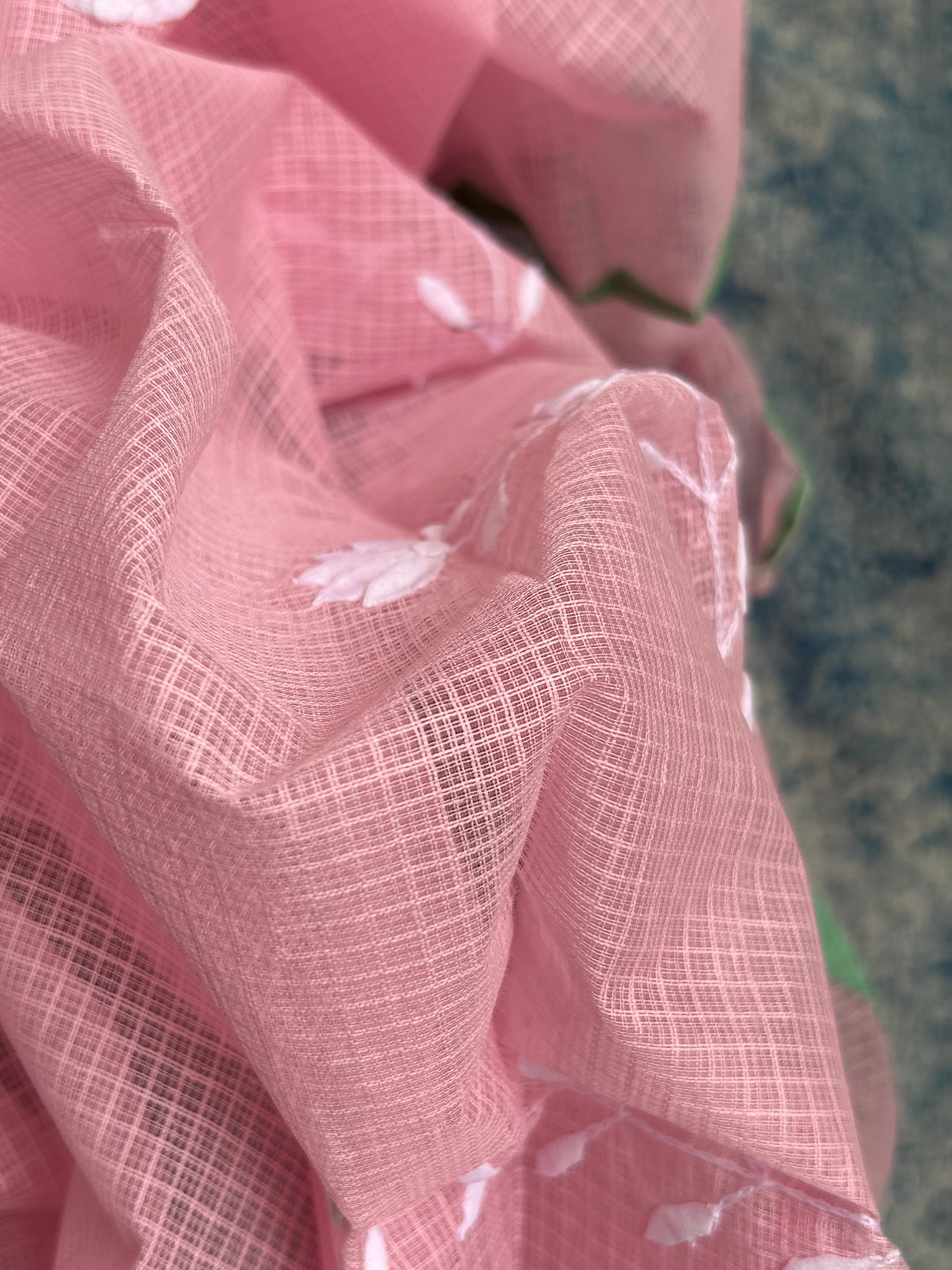 Handblock Handdone Applique Cotton Kota Suit