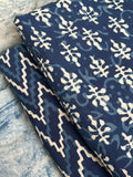 Neel - Daboo Handblock Cotton Kurta Bottom Set