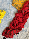Natural Dyes Handblock Ajrakh Cotton Suit