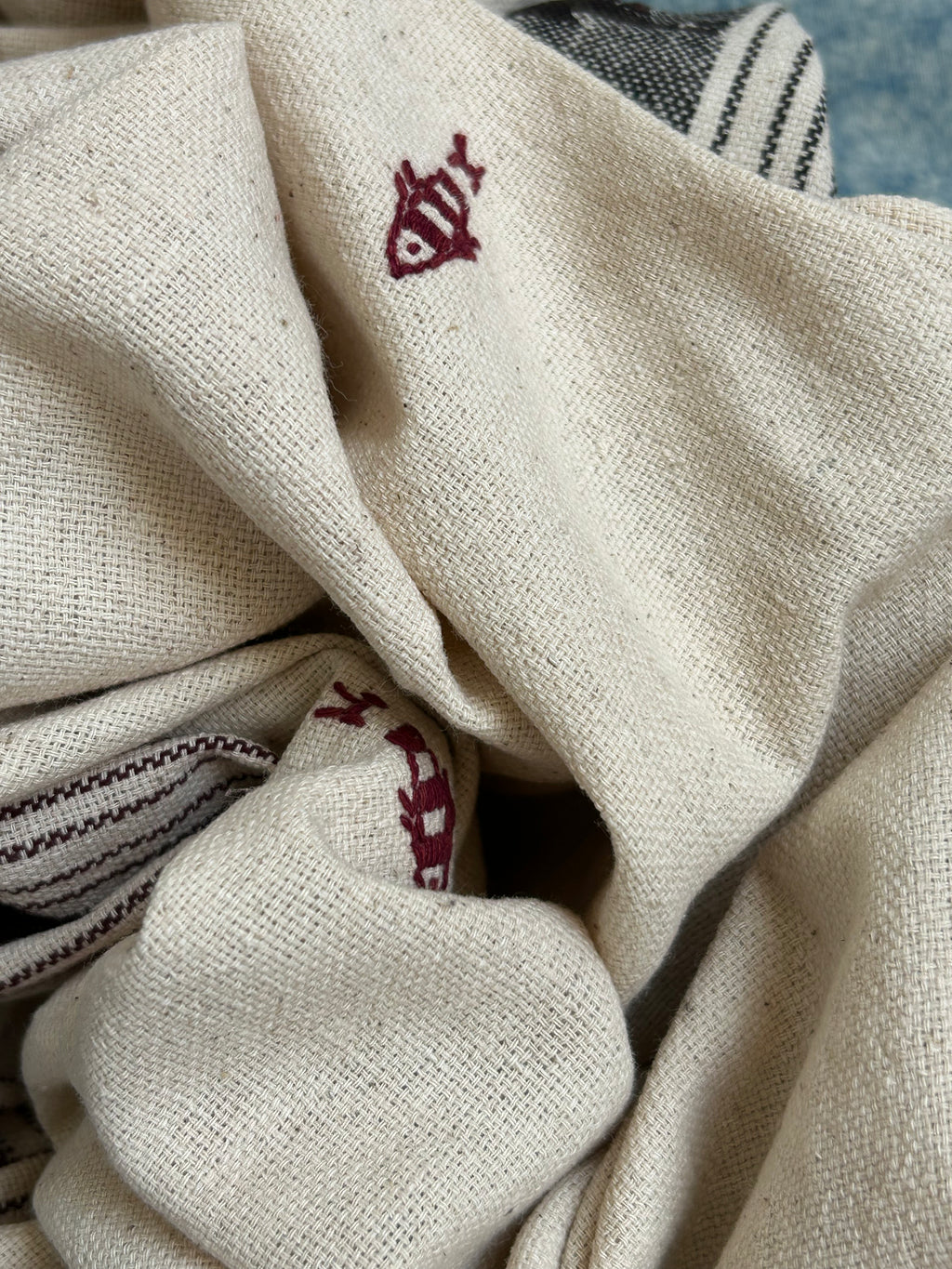 Handspun Handwoven Kotpad Kurta Dupatta Set