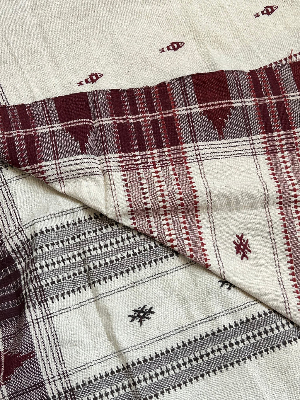 Handspun Handwoven Kotpad Kurta Dupatta Set