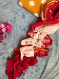 Handwoven Double Ikat Kurta Dupatta Set