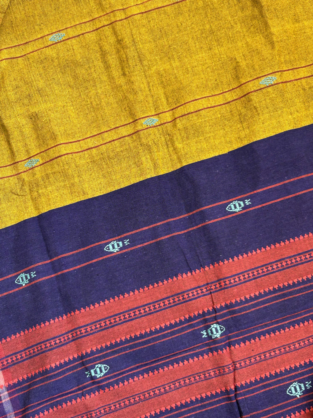 Handspun Handwoven Kotpad Kurta Dupatta Set