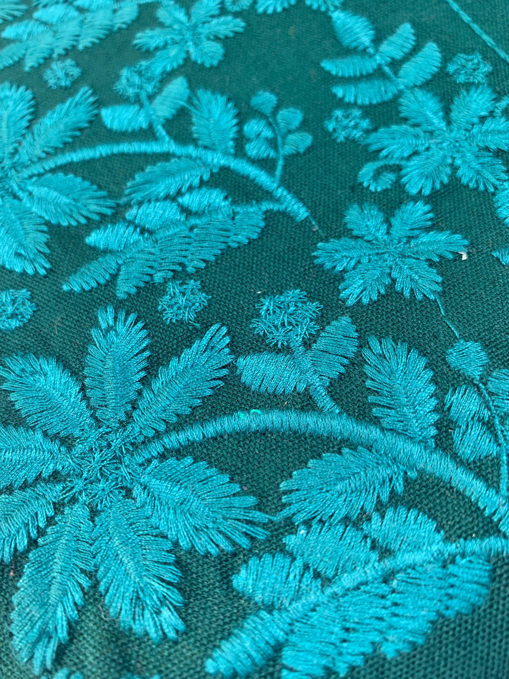 Hand Machine Embroidered Kurta Bottom