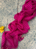 Handcrafted Tie-Dye Silk Kota Doria Dupatta