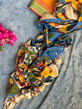 Handwoven Handcrafted Kalamkari Kurta Dupatta Set