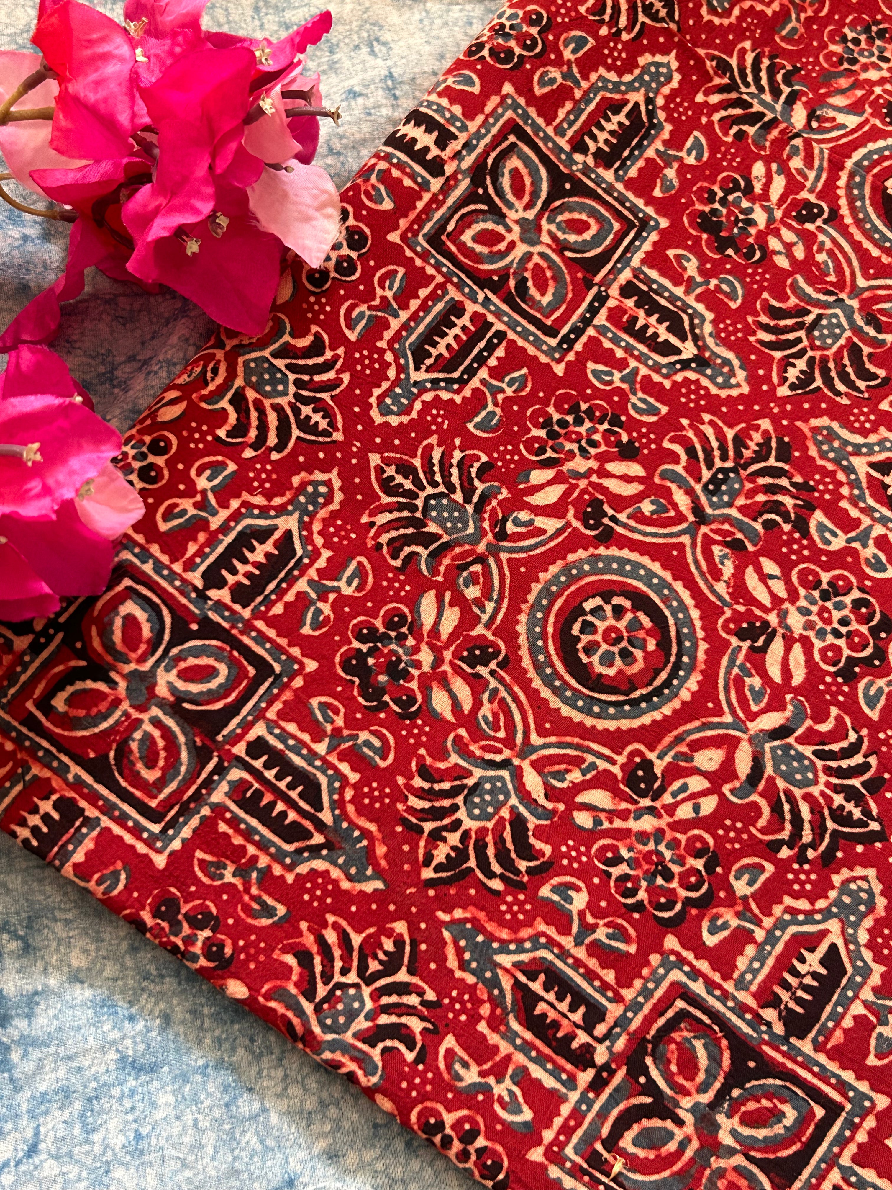 Handcrafted Cotton Fabric 2.5m