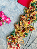 Handwoven Handcrafted Kalamkari Kurta Dupatta Set