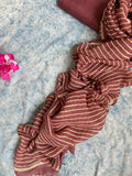 Handcrafted Linen Kurta Dupatta Set