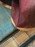 Handwoven Maheshwari Tissue Kurta Dupatta Set