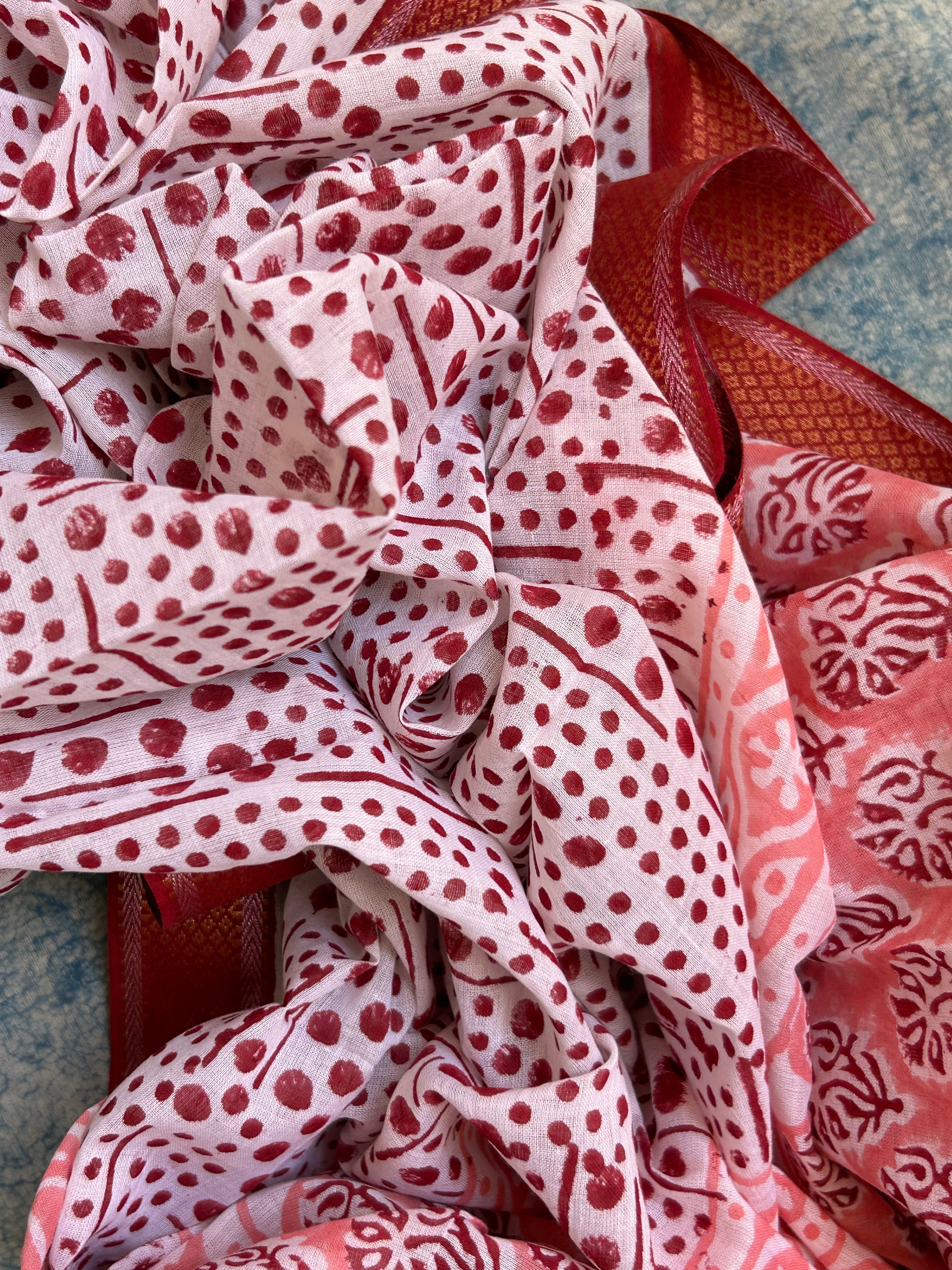 Handblock Cotton Suit