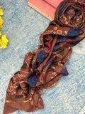 Handwoven Handcrafted Kalamkari Kurta Dupatta Set