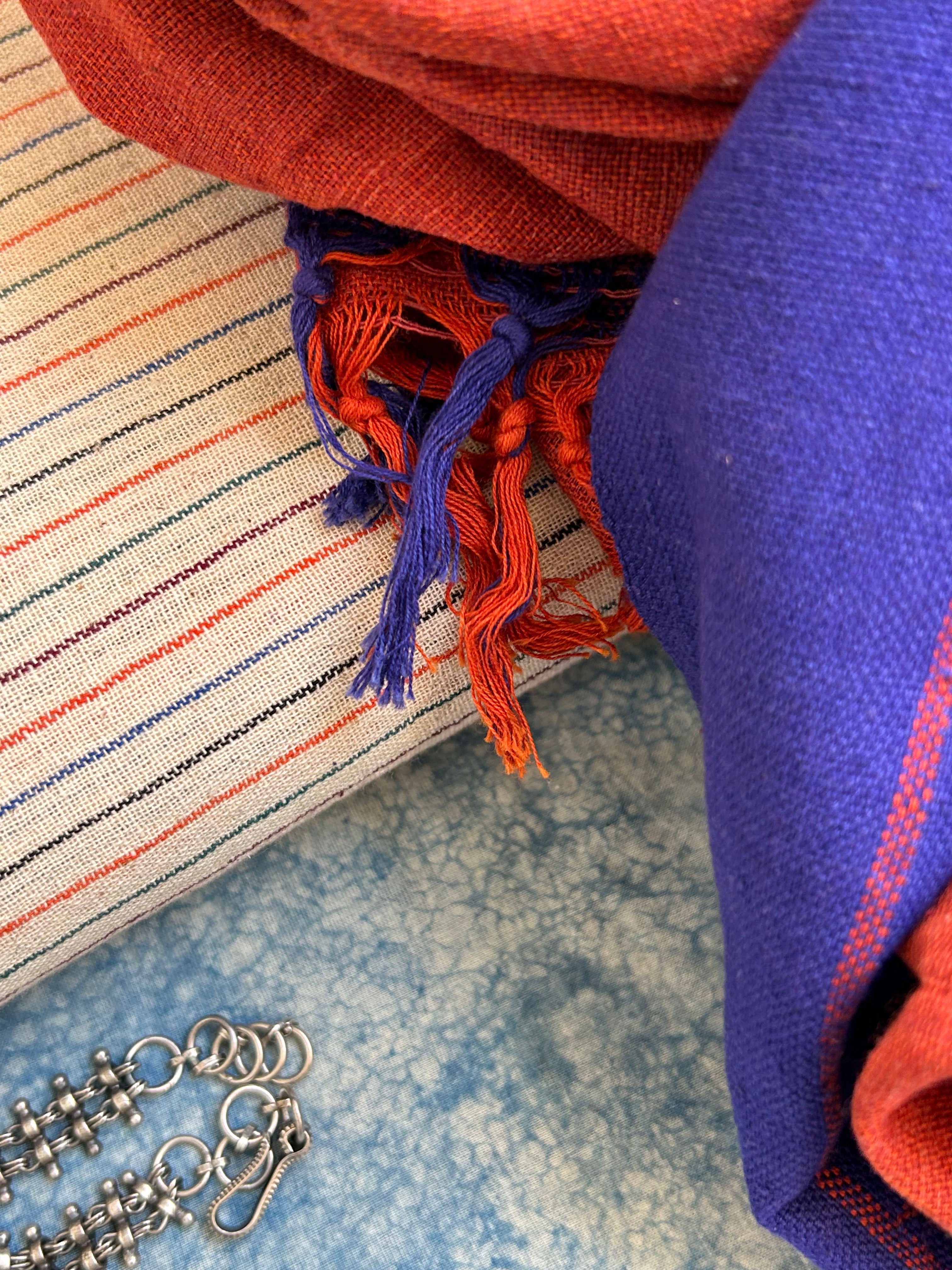 Handspun Handwoven Kotpad Kurta Dupatta Set