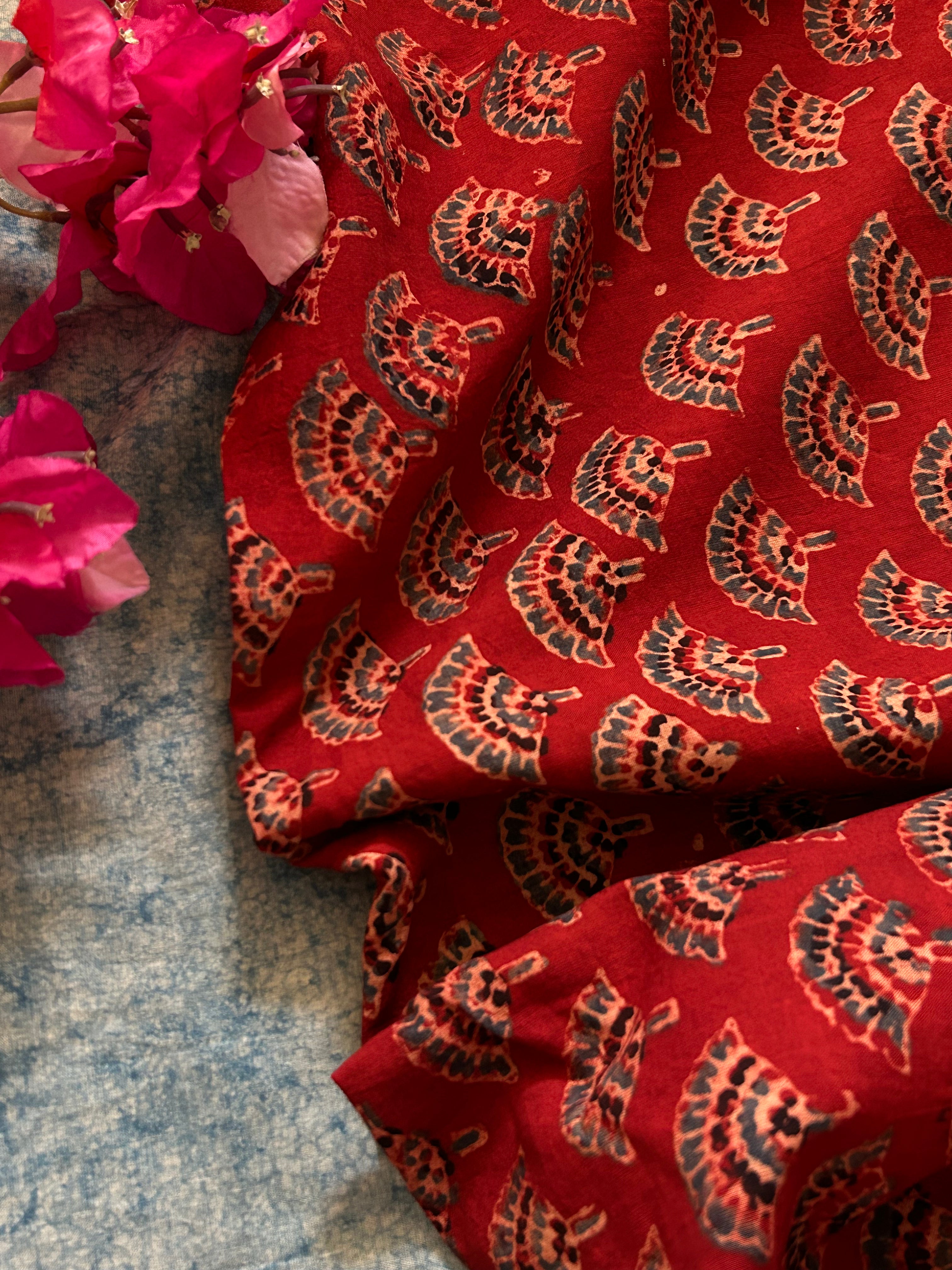 Handcrafted Cotton Fabric 2.5m