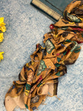 Handwoven Handcrafted Kalamkari Kurta Dupatta Set
