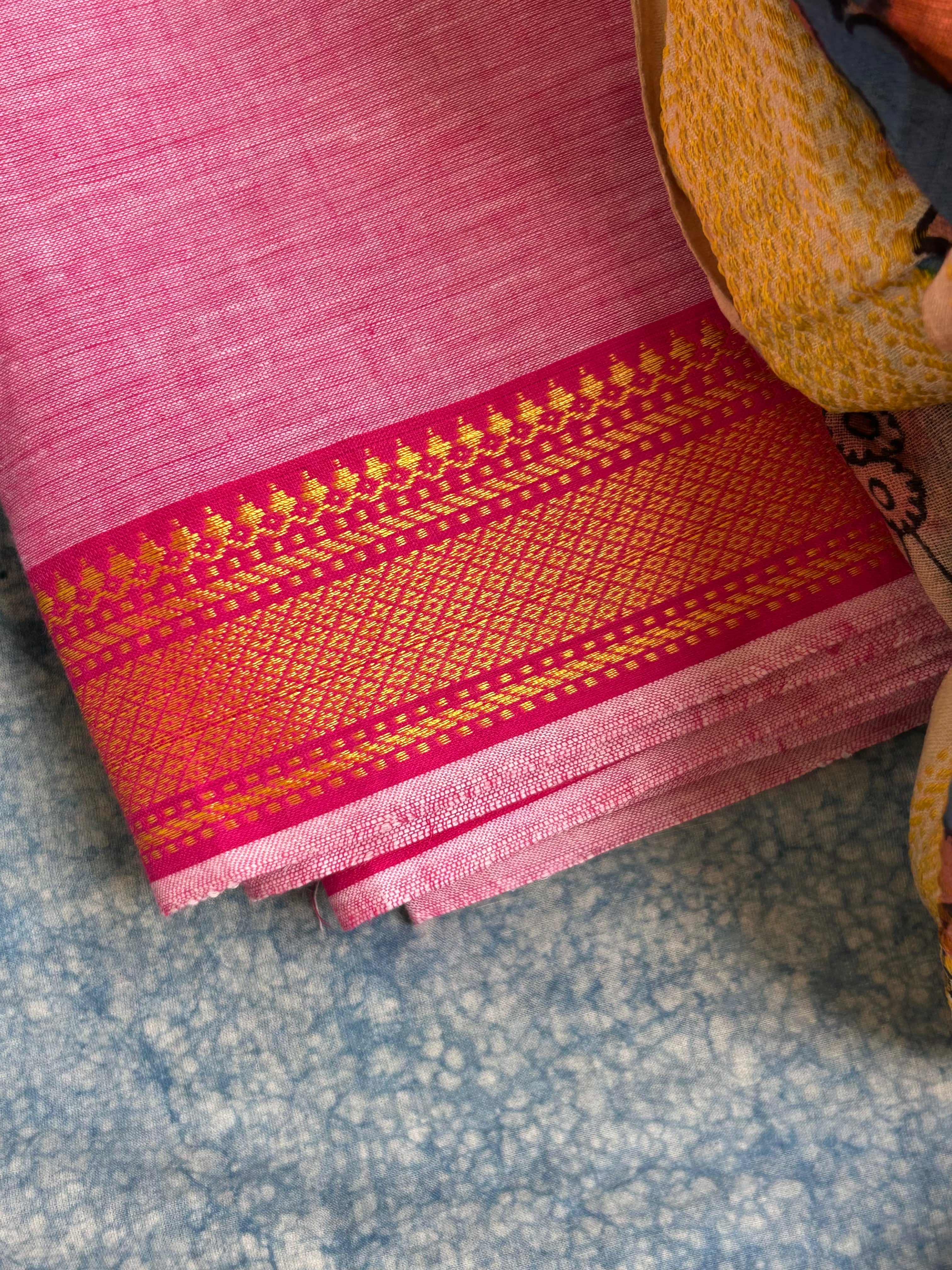 Handwoven Handcrafted Kalamkari Kurta Dupatta Set