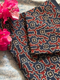 Handcrafted Cotton Fabric 2.5m -Indigo