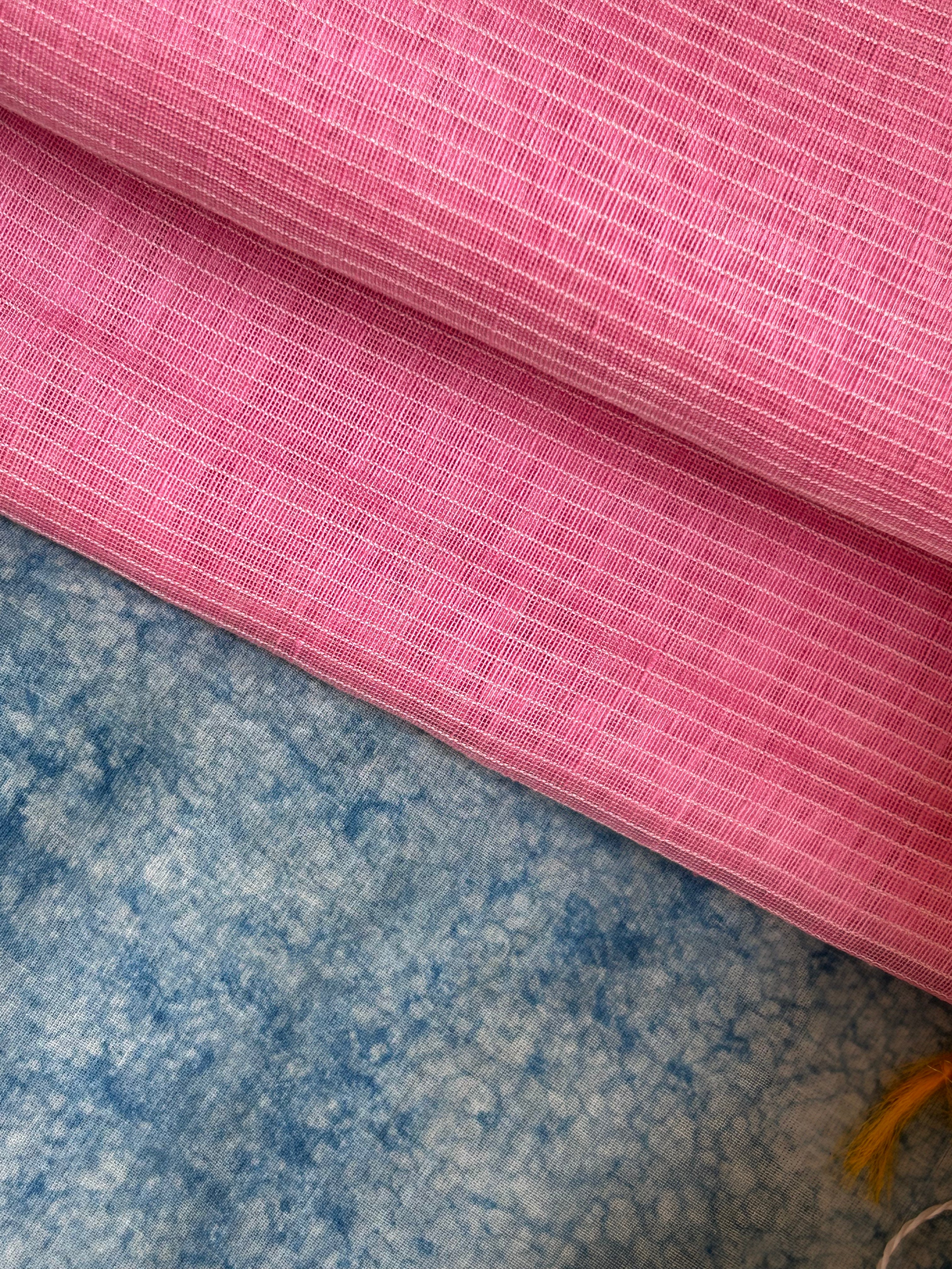 Handwoven Maheshwari Kurta Dupatta Set