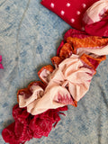 Handwoven Double Ikat Kurta Dupatta Set