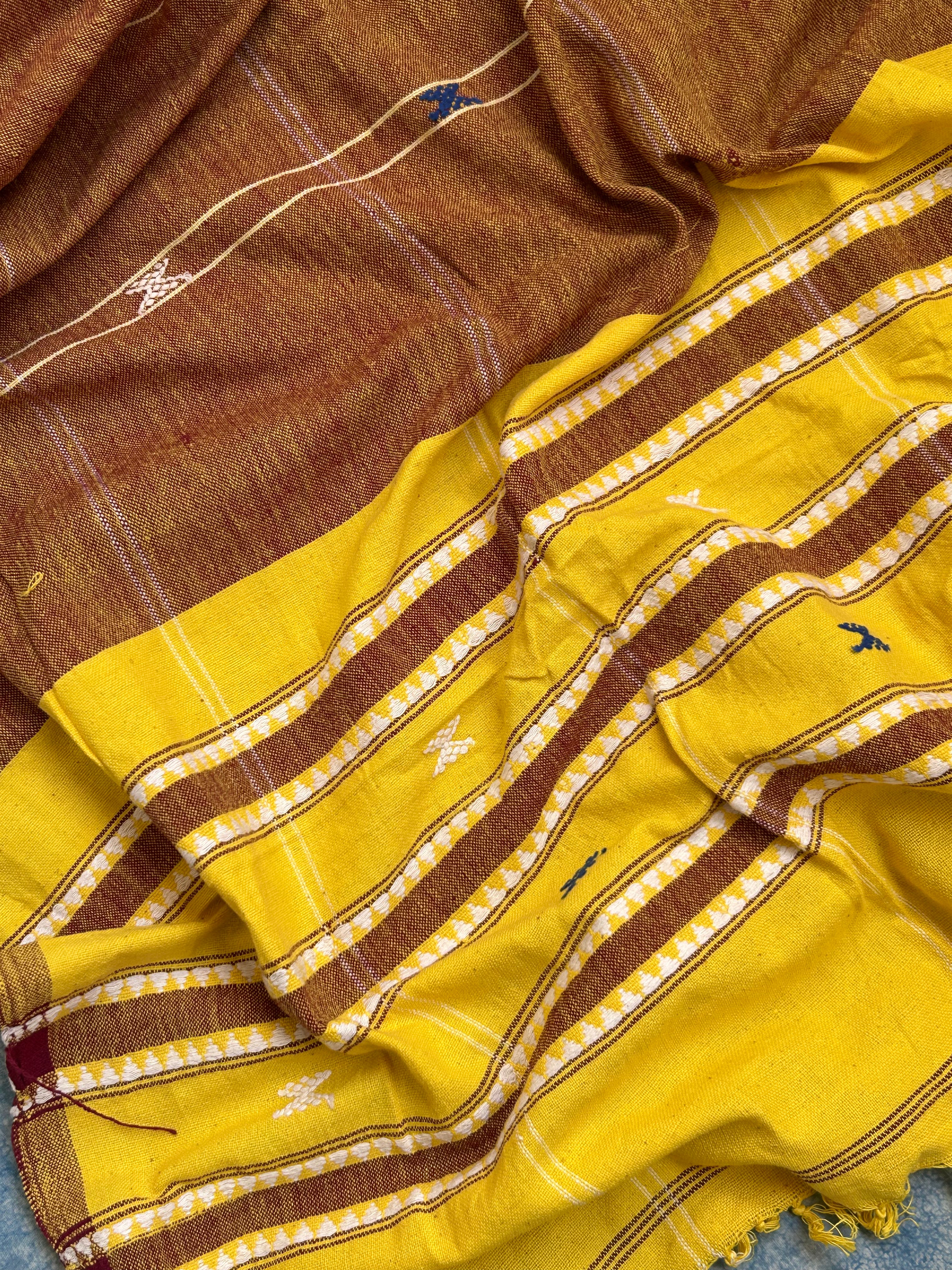 Handspun Handwoven Kotpad Kurta Dupatta Set
