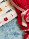 Handwoven Double Ikat Kurta Dupatta Set