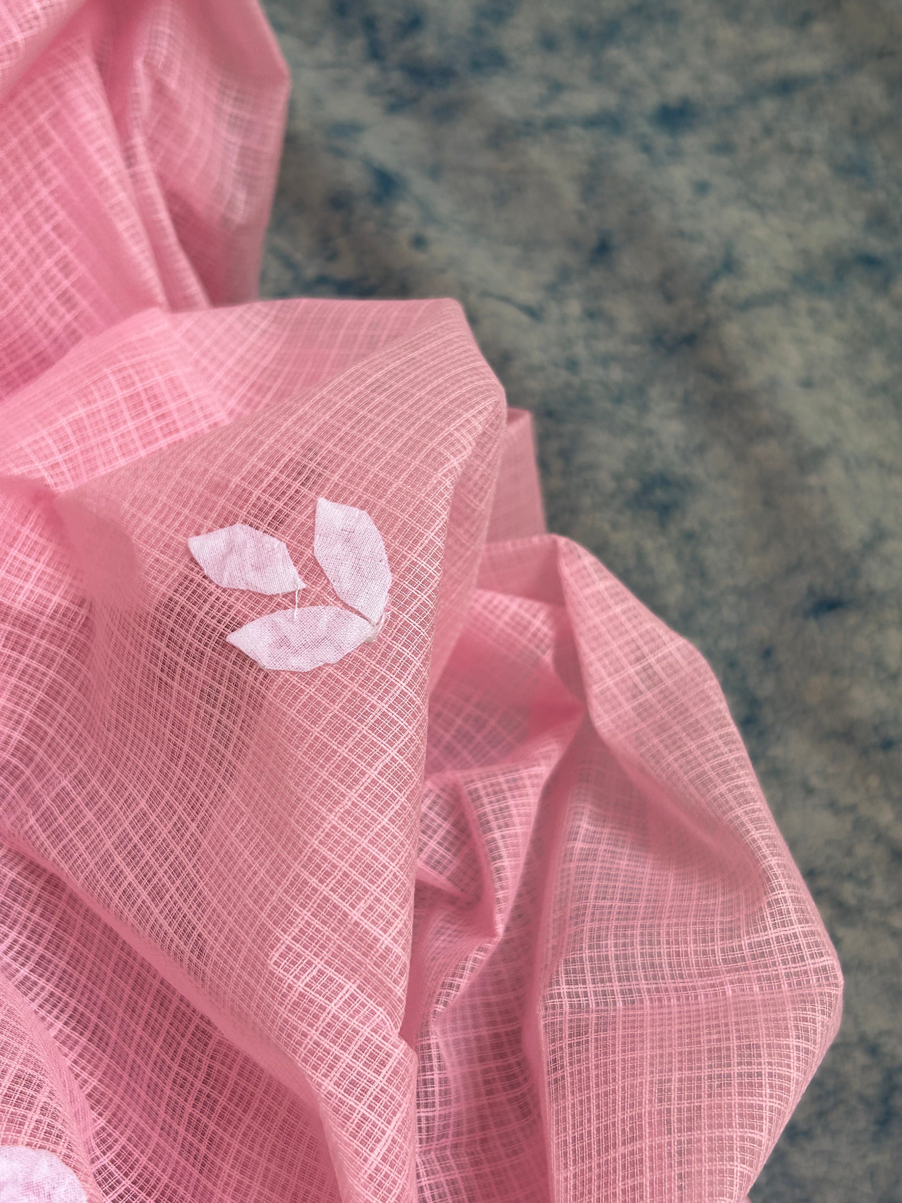Handblock Handdone Applique Cotton Kota Suit