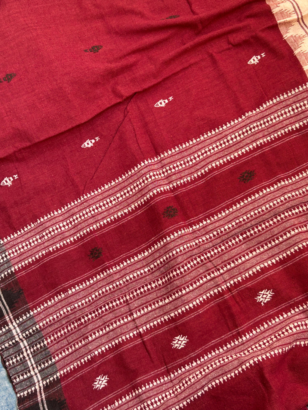 Handspun Handwoven Kotpad Kurta Dupatta Set
