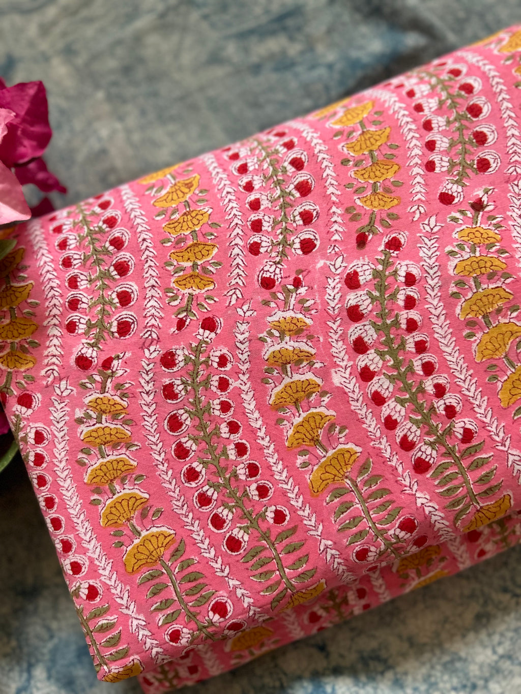 Handcrafted Cotton Fabric 2.5m