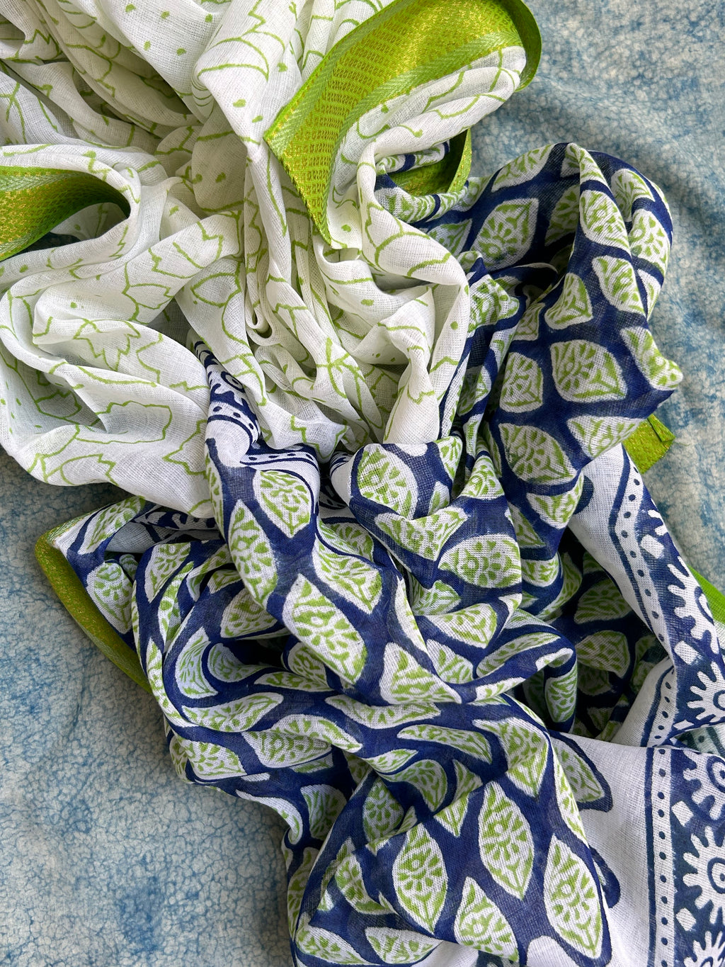 Handblock Cotton Suit