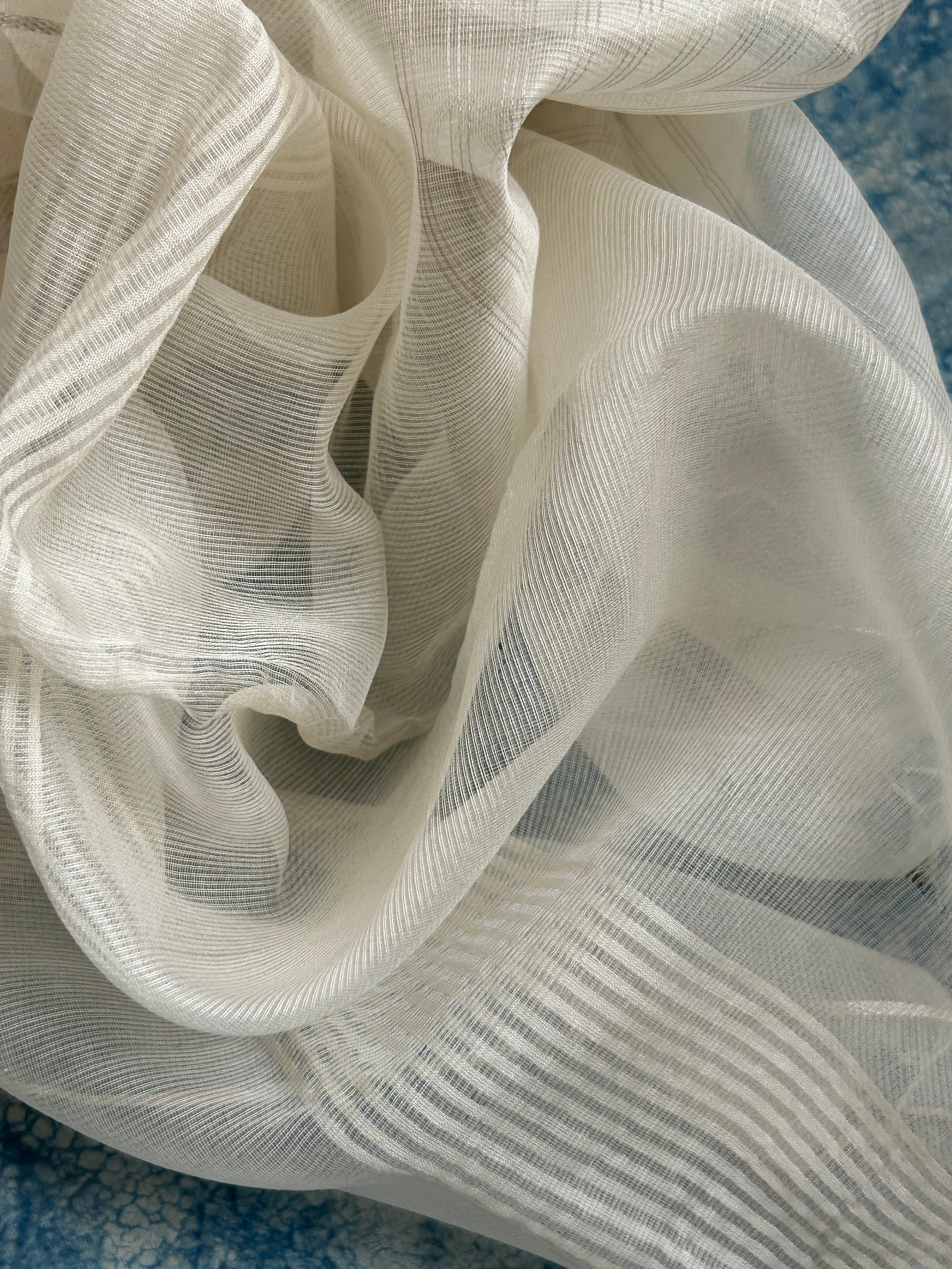 Handwoven Maheshwari Kurta Dupatta Set