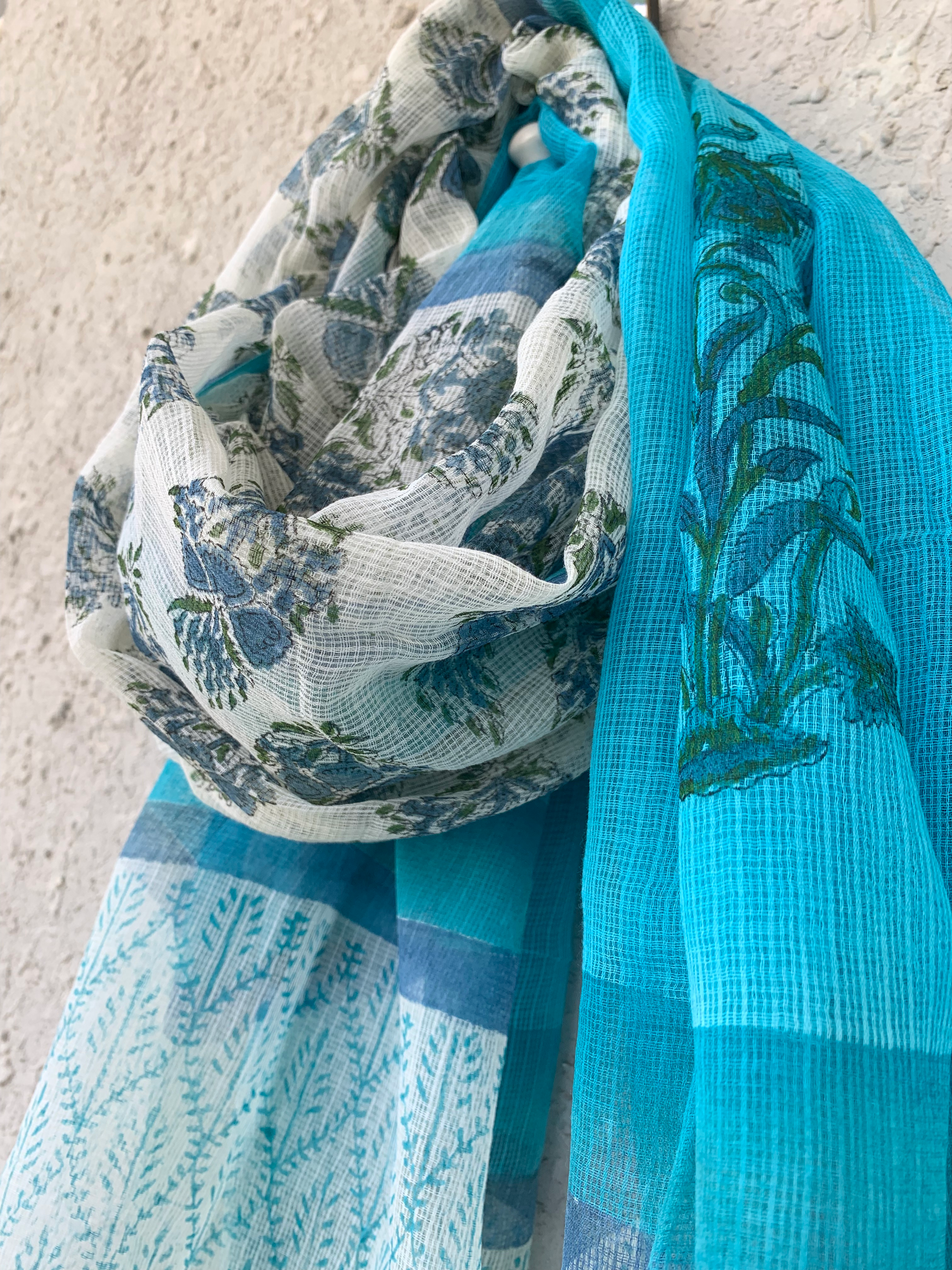 Handblock Kota Dupatta