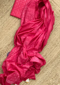 Handcrafted Shibori Kurta Dupatta Set