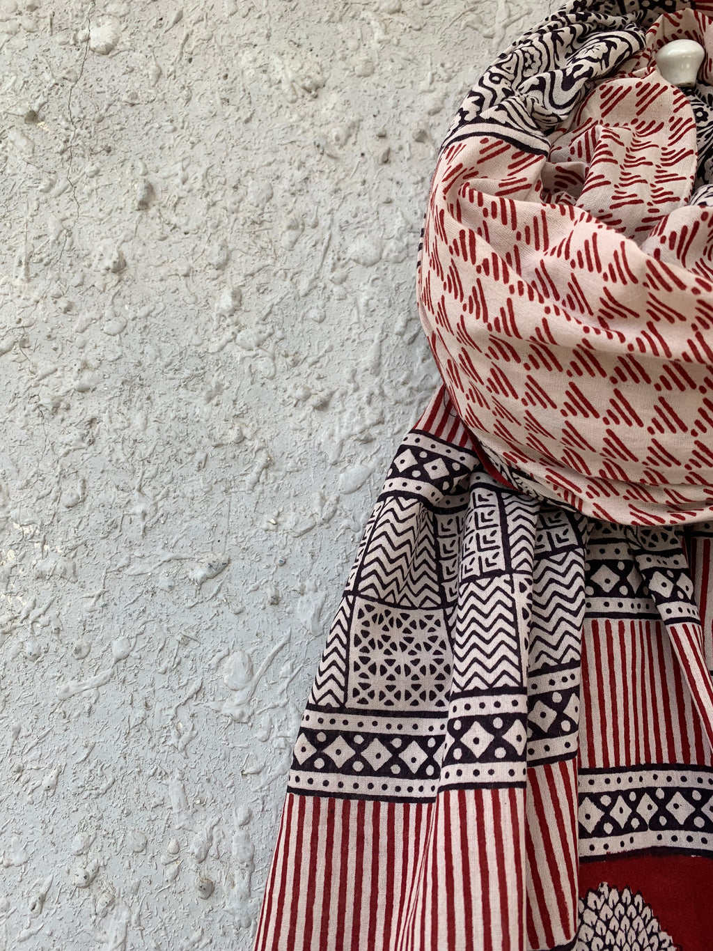 Handblock Bagh Dupatta
