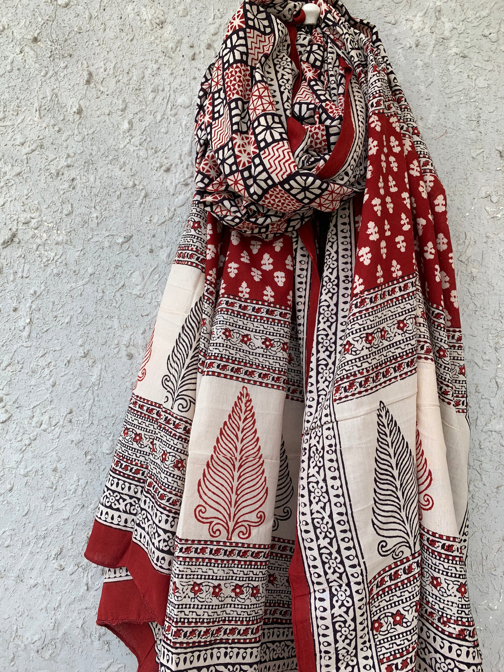 Handblock Bagh Dupatta