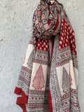 Handblock Bagh Dupatta