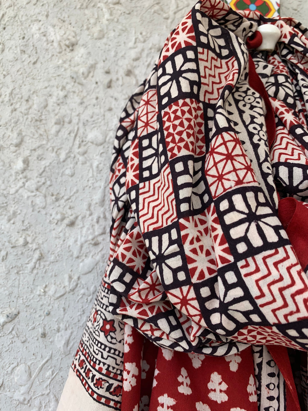 Handblock Bagh Dupatta