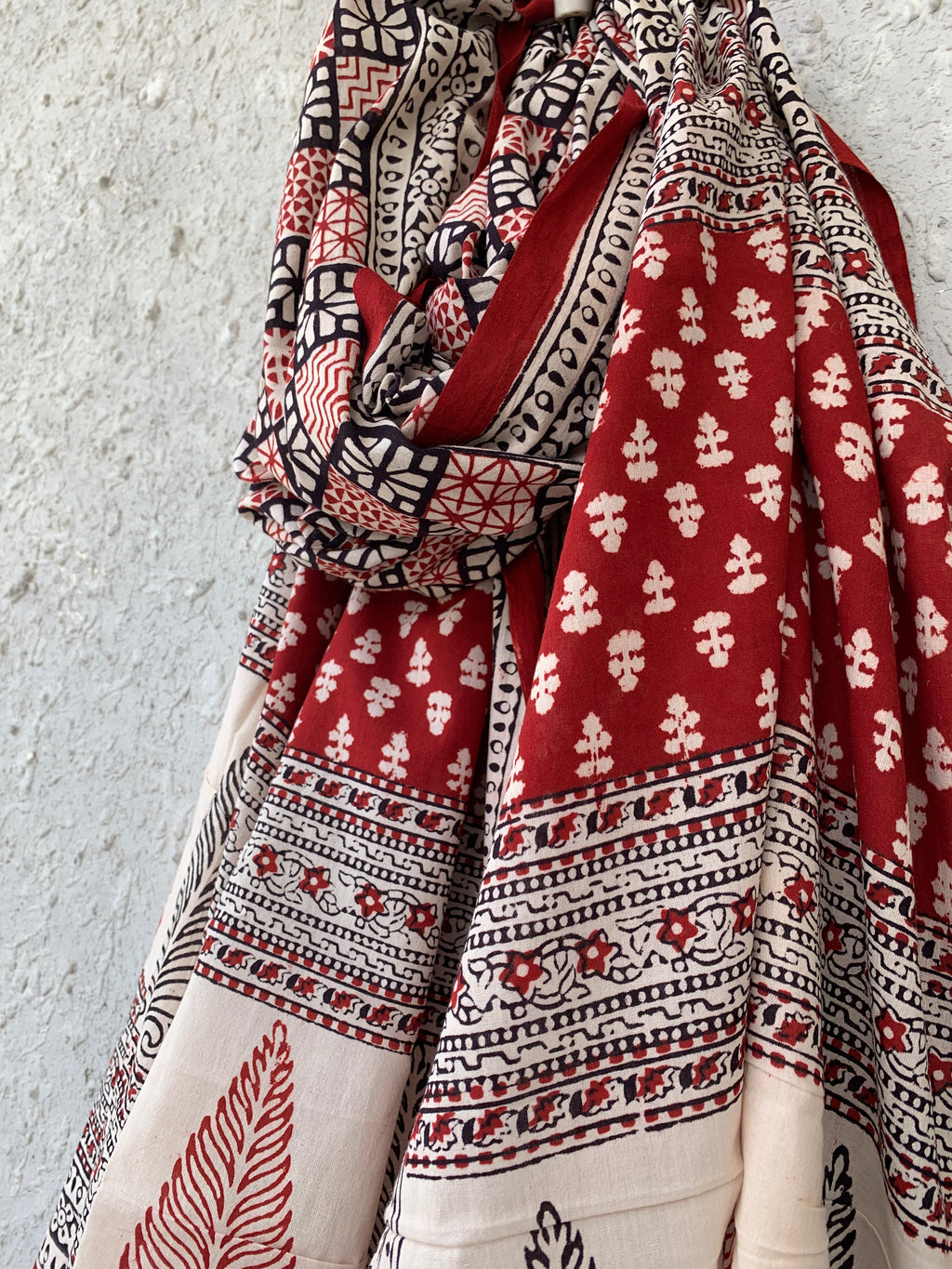 Handblock Bagh Dupatta
