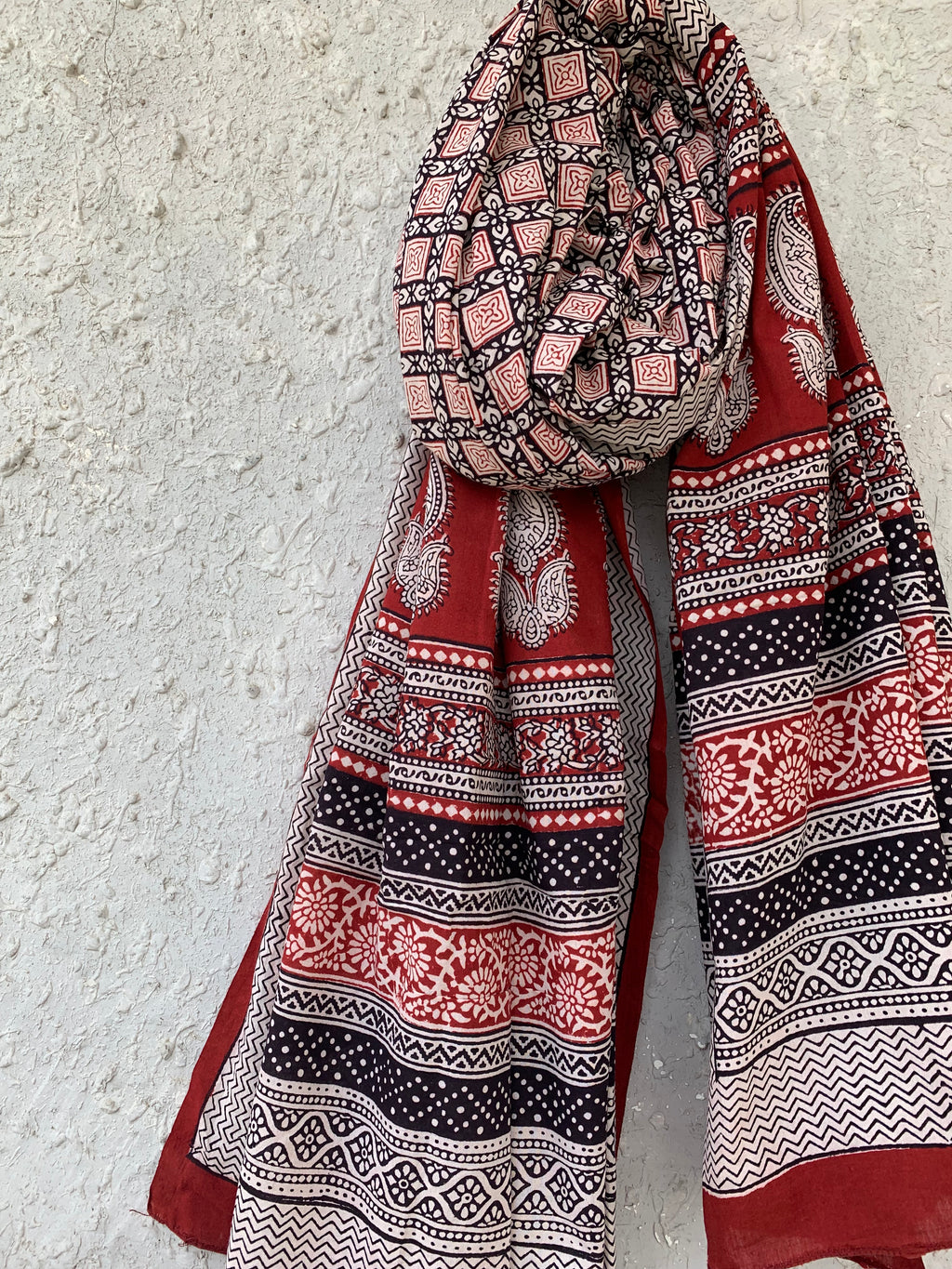 Handblock Bagh Dupatta