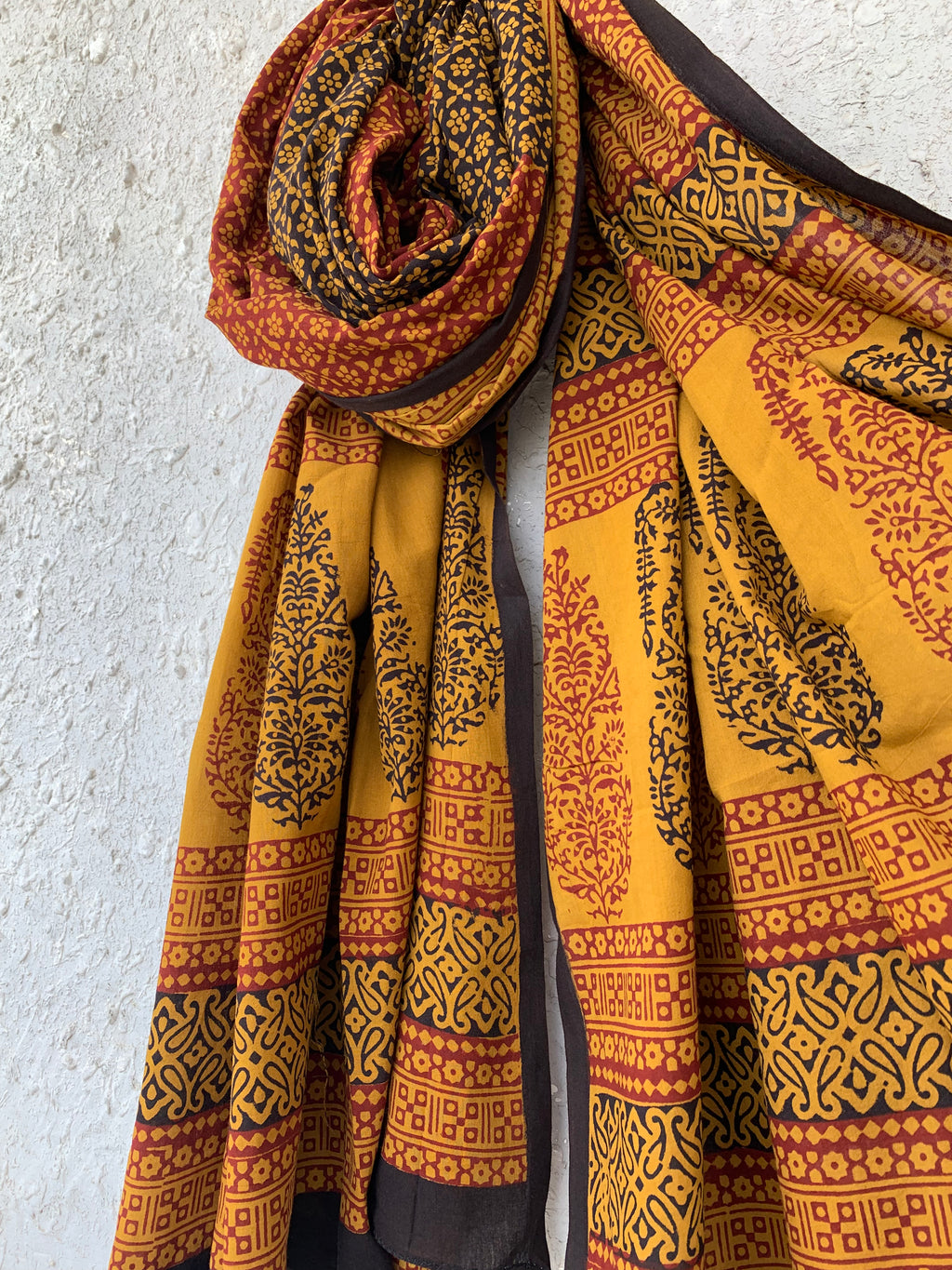 Handblock Bagh Dupatta