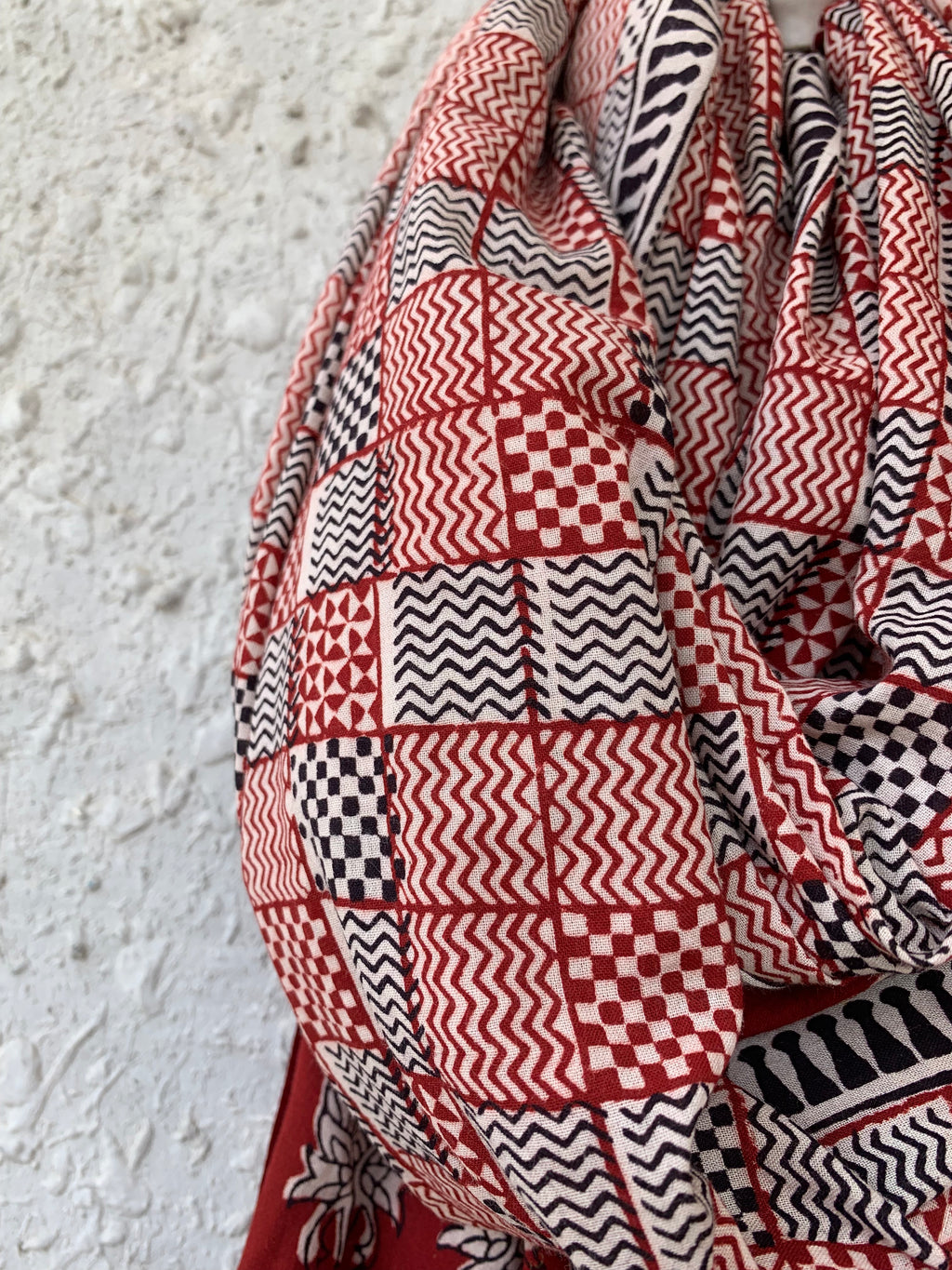 Handblock Bagh Dupatta