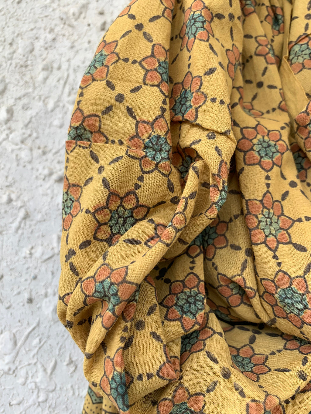 Handblock Ajrakh Dupatta
